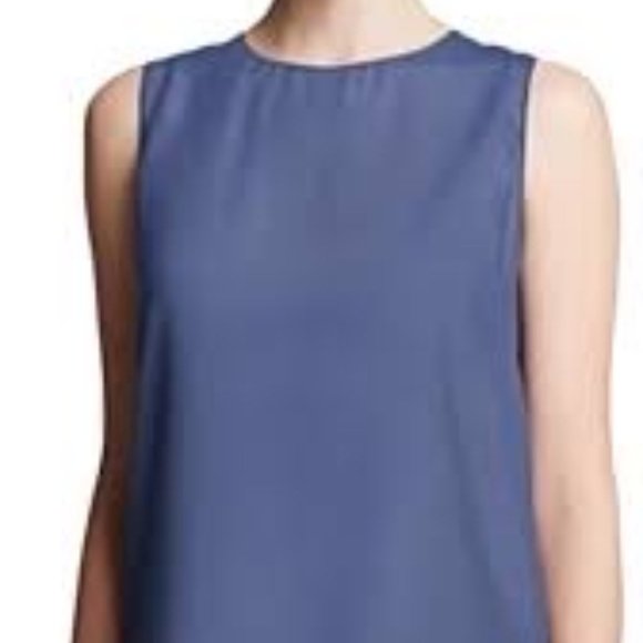 Vince Tops - NWT Vince Blue Silk Top - XS